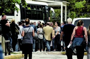 Στο εδώλιο οι 87 συλληφθέντες της Ν. Ιωνίας
