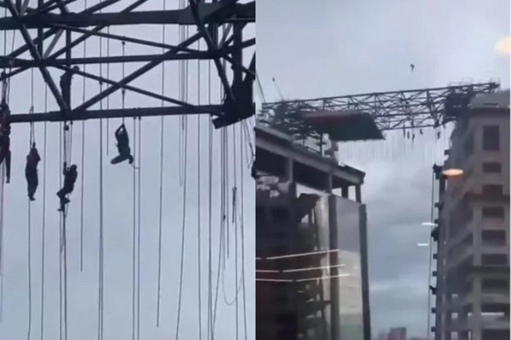 Βραζιλία: Εργάτες βρέθηκαν να κρέμονται στο κενό μετά από κατάρρευση οικοδομής