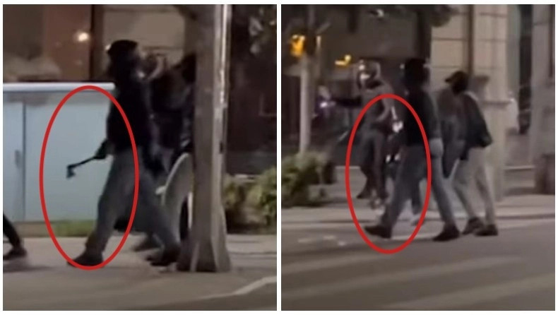 Θεσσαλονίκη: Νέο βίντεο ντοκουμέντο από την οπαδική επίθεση – Αυτός είναι ο δράστης με το τσεκούρι