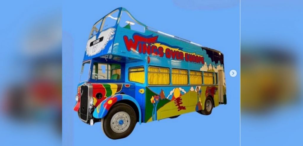 Πολ ΜακΚάρτνεϊ : Στο σφυρί θρυλικό λεωφορείο της πρώτης περιοδείας του