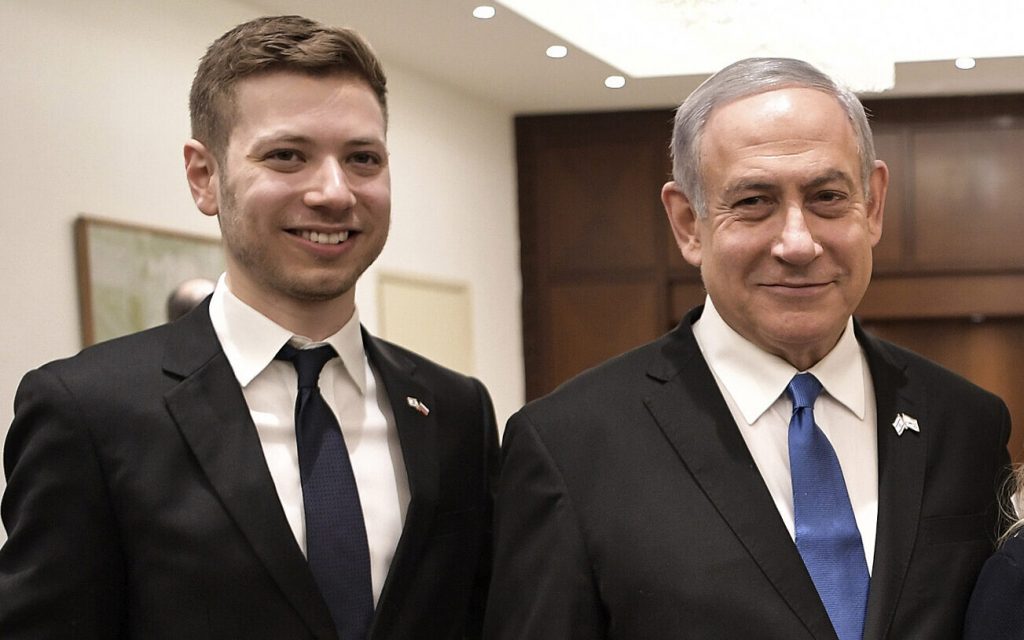 Οργή στο Ισραήλ για τον γιο του Νετανιάχου – Επικρίνει στρατό και Ανώτατο Δικαστήριο