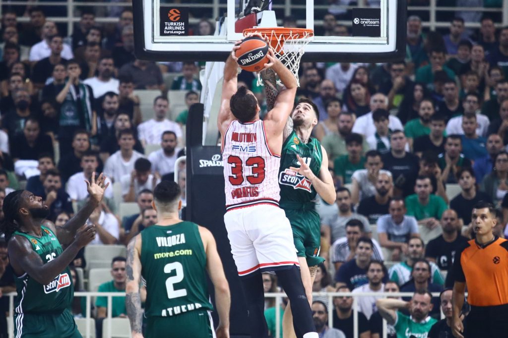 Euroleague: Η βασική διαφορά του Ολυμπιακού με τον Παναθηναϊκό