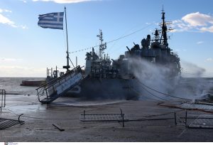 Κακοκαιρία: Τα 114 km/h έφτασε η ταχύτητα των ανέμων – Μανιασμένα κύματα και πτώση της θερμοκρασίας