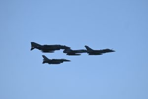 Πολεμική Αεροπορία: Μαχητικά της αεροσκάφη στον αττικό ουρανό σήμερα