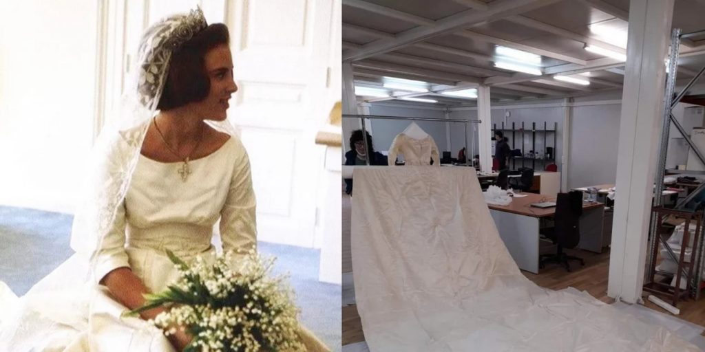 Βρέθηκε το βασιλικό νυφικό της Άννας Μαρίας στο Τατόι – Ήταν χαμένο για 59 ολόκληρα χρόνια