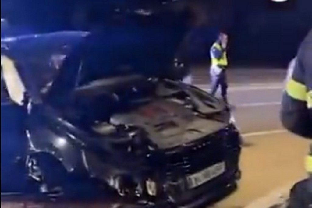 Τρομακτικό τροχαίο για τον Μπαλοτέλι – Δείτε βίντεο