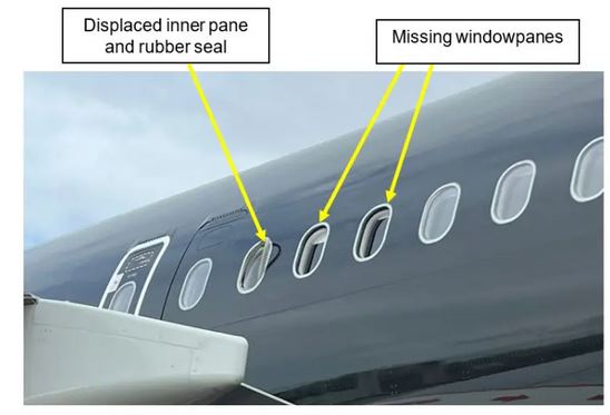 Βρετανία: Αεροπλάνο έκανε πτήση με δύο σπασμένα παράθυρα