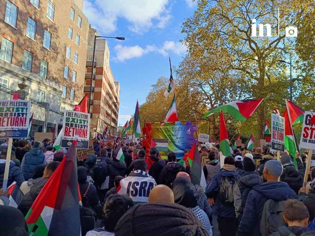 Λονδίνο: Συγκρούσεις ακροδεξιών και αστυνομικών – Πήγαν να «σπάσουν» φιλοπαλαιστινιακή πορεία