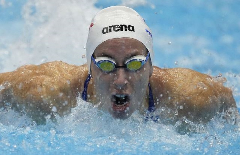 Χάλκινο μετάλλιο στα 100 μέτρα πεταλούδα για την Ντουντουνάκη