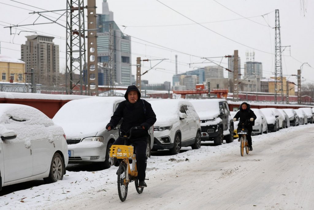 Πολικό ψύχος σε ολόκληρη την Κίνα με -40 βαθμού Κελσίου – Πιθανό το νέο ρεκόρ χαμηλότερης θερμοκρασίας