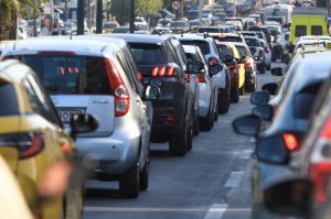 Κυκλοφοριακό έμφραγμα στο κέντρο της Αθήνας λόγω της απεργίας των ταξί