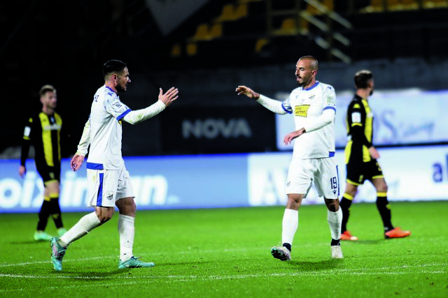 Ο Μάλτσι φρέναρε Αρη και Μορόν