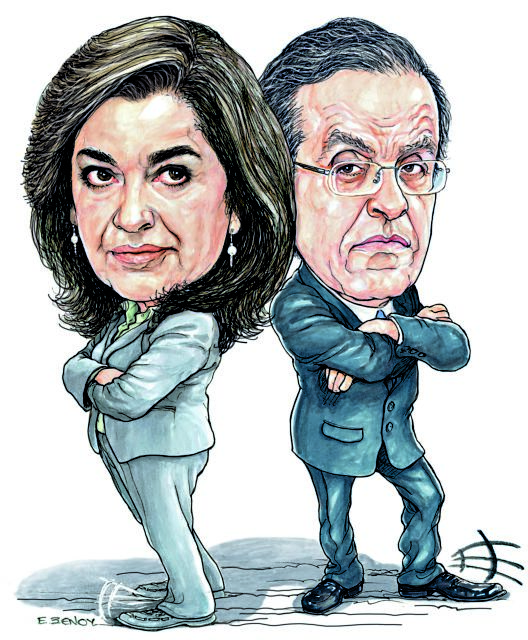 Η βεντέτα Ντόρας – Σαμαρά