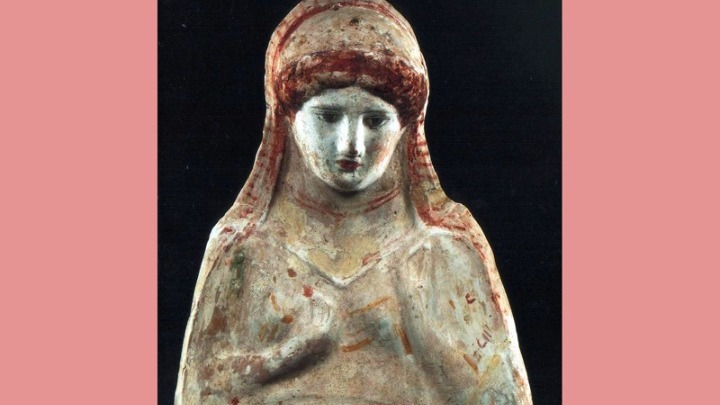 Αμφίπολη: Η εντυπωσιακή γυναικεία προτομή στο αρχαιολογικό μουσείο