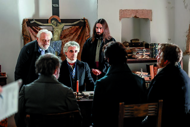 Η πρώτη κλακέτα στα γυρίσματα του «Καποδίστρια»