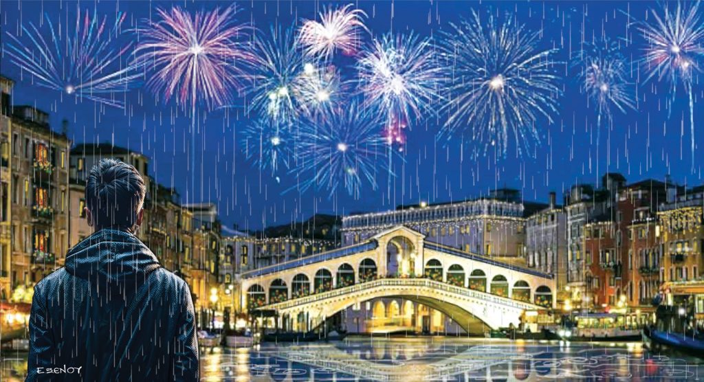 Το σκίτσο της Εφης Ξένου για τα ΝΕΑ 31/12/2023