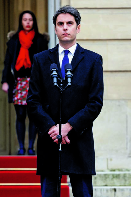 Γκαμπριέλ Ατάλ: Πρωθυπουργός, ετών 34
