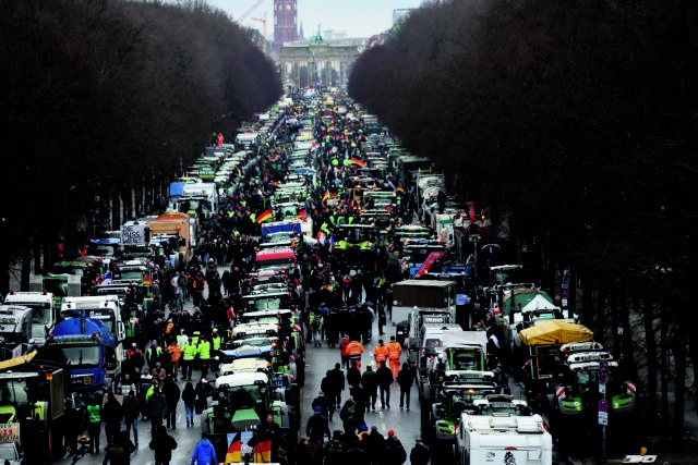 Κινητοποιήσεις αγροτών σε όλη την Ευρώπη