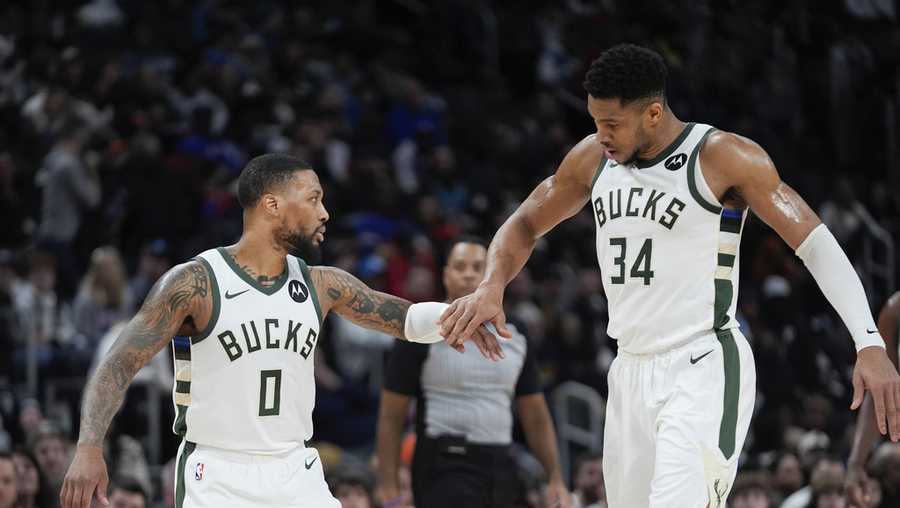 Τα highlights από τη δύσκολη νίκη των Μπακς στο Ντιτρόιτ