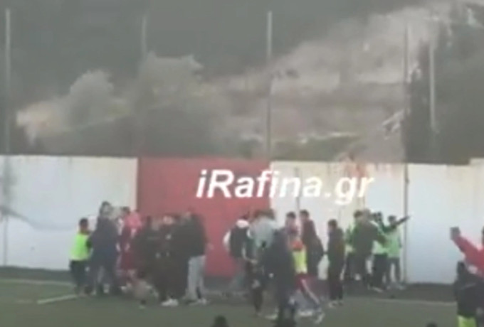 Άγρια επεισόδια στη Ρόδο: Οπαδοί και γηπεδούχοι πήραν… στο κυνήγι τους ποδοσφαιριστές της Ραφήνας