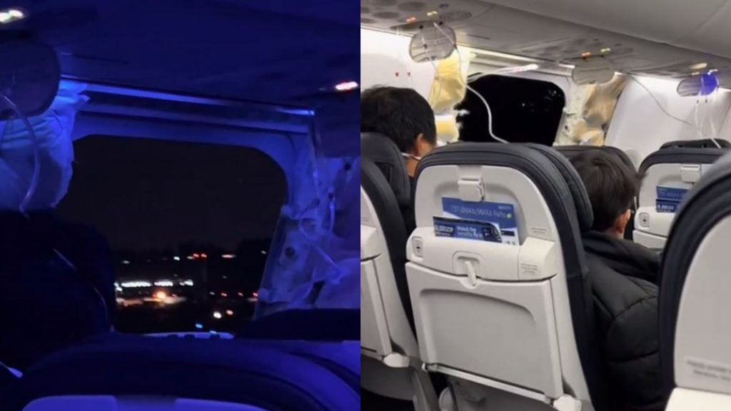 ΗΠΑ: TikToker κατέγραψε την αποκόλληση του παραθύρου αεροπλάνου σε πτήση – Η στιγμή της προσγείωσης