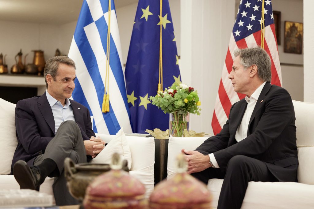 Συνάντηση Μητσοτάκη-Μπλίνκεν: Ικανοποίηση στην Αθήνα – «Η Ελλάδα θα λάβει αυτά που έχουν συμφωνηθεί»