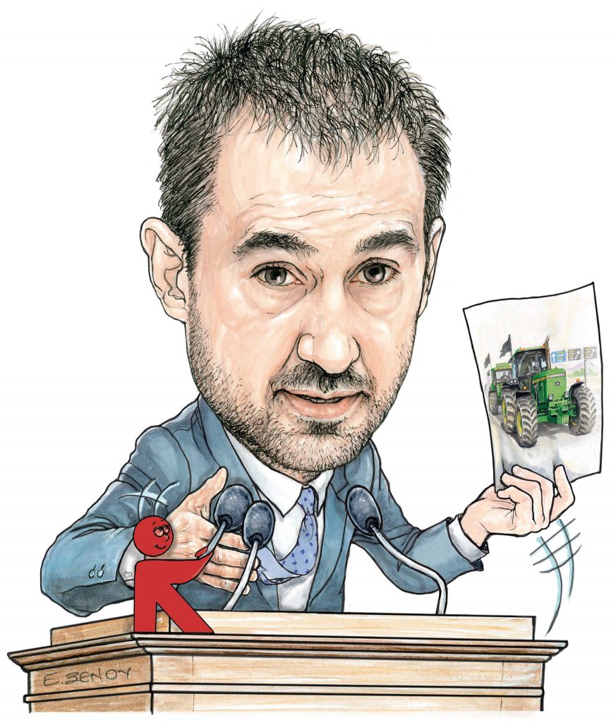 Το σκίτσο της Εφης Ξένου για τα ΝΕΑ 2/2/2024