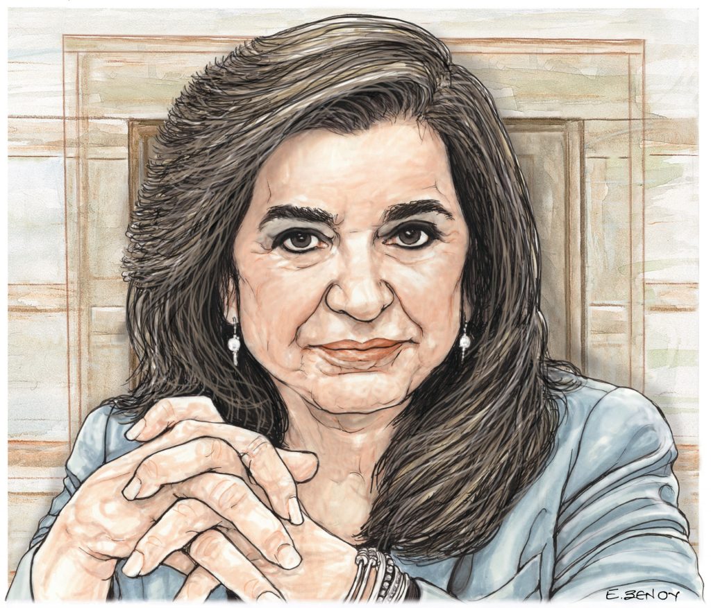 Το σκίτσο της Εφης Ξένου για τα ΝΕΑ 15/2/2024