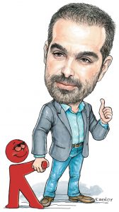 Το σκίτσο της Εφης Ξένου για τα ΝΕΑ 23/2/2024