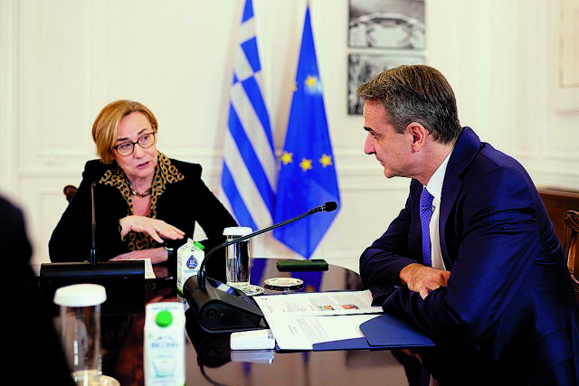 Τι συζήτησε ο Μητσοτάκης με τη CEO της Vodafone