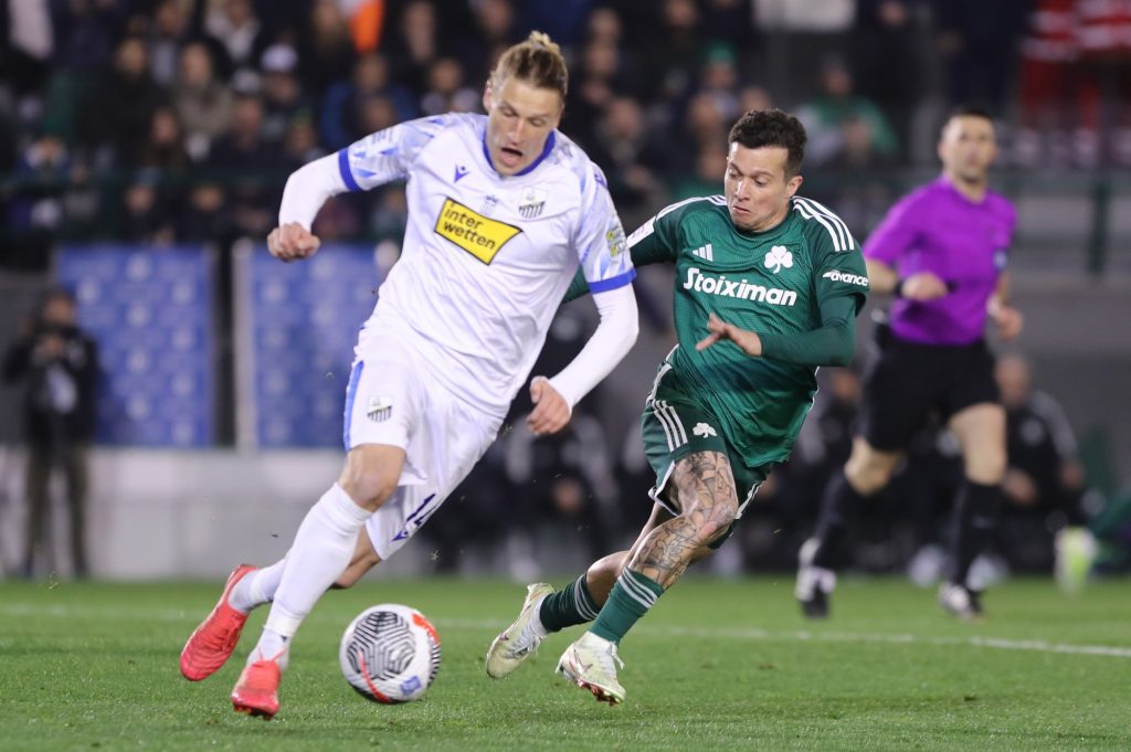 Παναθηναϊκός – Λαμία 2-2: «Μπλόκο» με 10 παίκτες από το 39′