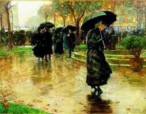 Σταγόνες βροχής και έμπνευση από τη Βενετία…