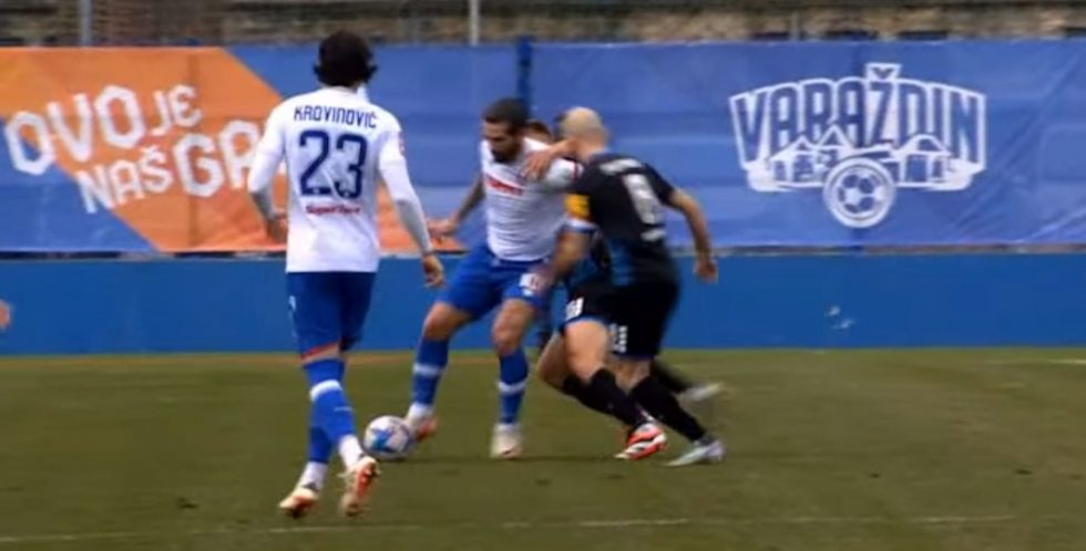 Χαμός με διάλογο διαιτητών στην Κροατία για φάουλ στον Λιβάγια!