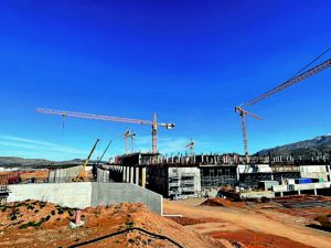 Ταχύτατα προχωρά η κατασκευή του αεροδρομίου Ηρακλείου Κρήτης