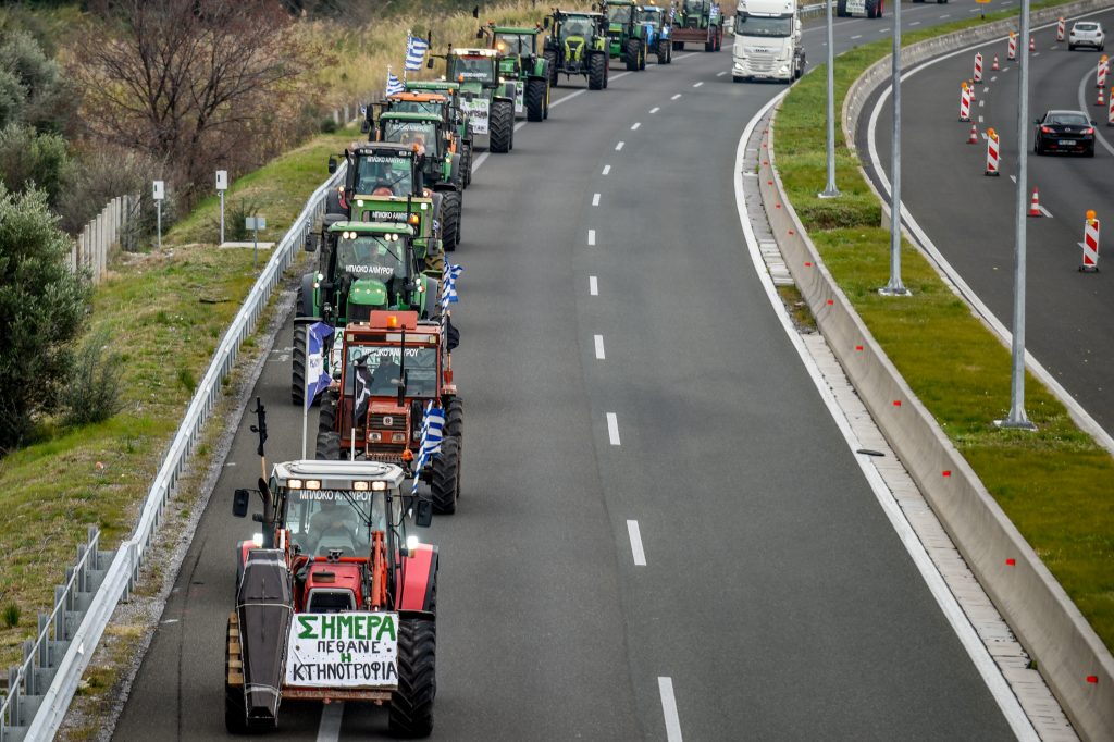 Πώς θα φτάσουν οι αγρότες στην Αθήνα με τα τρακτέρ – Οι κυκλοφοριακές ρυθμίσεις