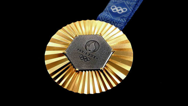 O Πύργος του Αϊφελ στα ολυμπιακά μετάλλια