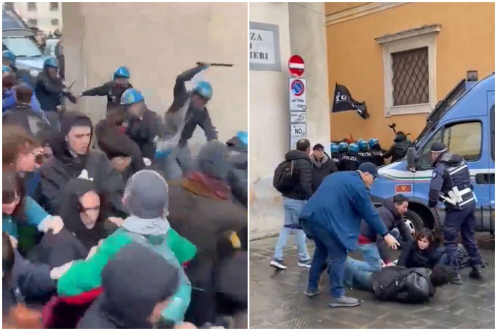 Ιταλία: Αστυνομικοί ξυλοκόπησαν άγρια φοιτητές – Διαδήλωναν υπέρ των Παλαιστινίων