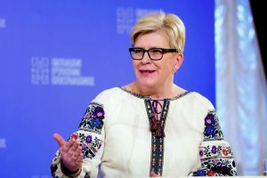 Πρωθυπουργός της Λιθουανίας: «Η ΕΕ πρέπει να αναλάβει την ευθύνη της άμυνάς της»