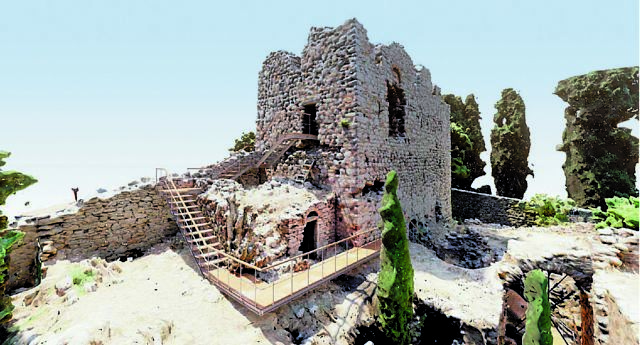 Αποκατάσταση του πύργου του 11ου αι. στη Νέα Μονή Χίου