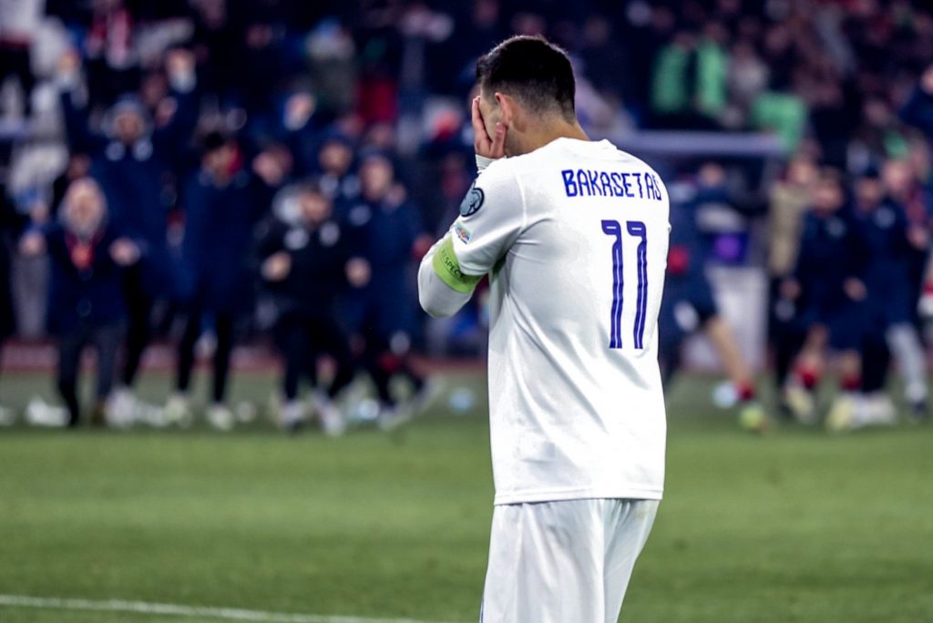 Απογοήτευση και δάκρυα στα αποδυτήρια της Εθνικής ομάδας