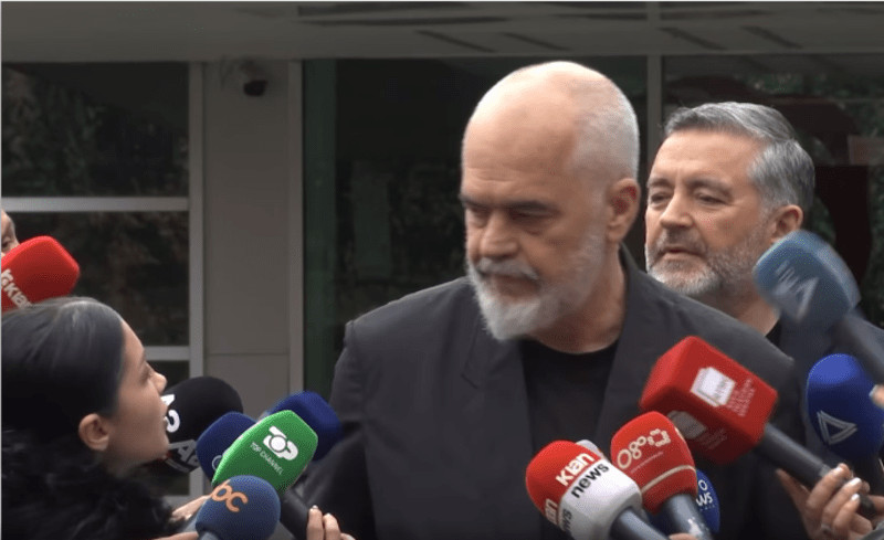 Αλβανία: Η απάντηση της δημοσιογράφου μετά το σπρώξιμο του Ράμα