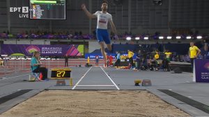 Απίθανος Τεντόγλου με το «καλημέρα» – Πρώτο άλμα στα 8.22μ στο Παγκόσμιο!