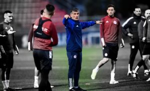 Το σύνθημα Μεντιλίμπαρ στο Ρέντη για το διπλό στο παιχνίδι με την ΑΕΚ