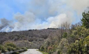 Λακωνία: Μεγάλη φωτιά στην περιοχή Άρνα στον Ταΰγετο