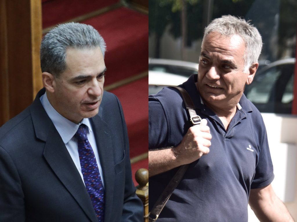 «Έχω ένα κοκοράκι δίπλα μου»: Καβγάς Συρίγου – Σκουρλέτη στον τηλεοπτικό αέρα