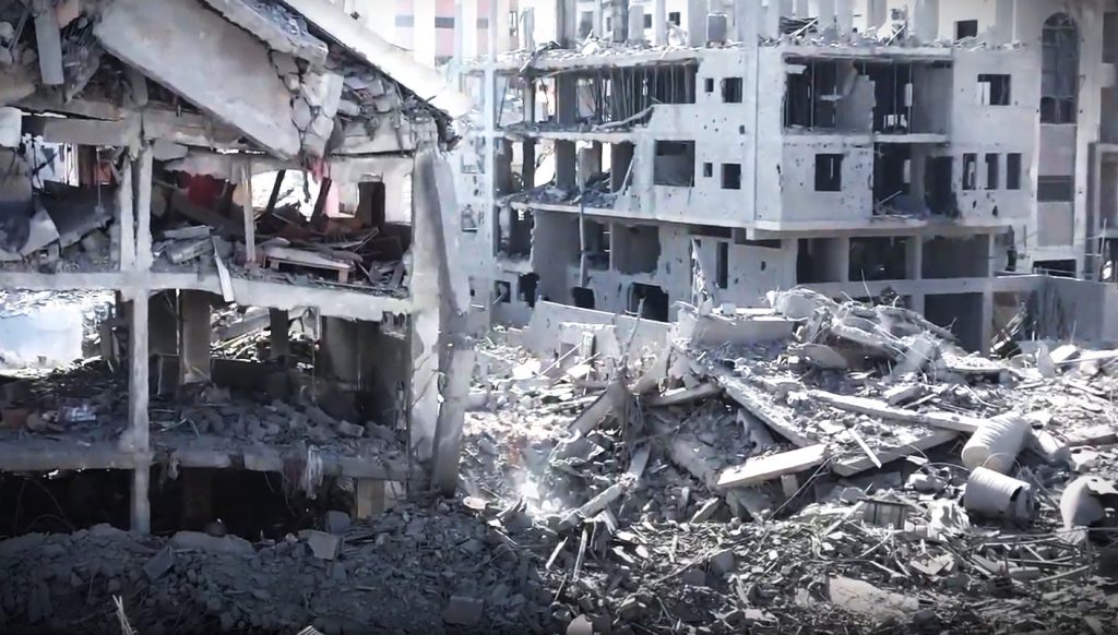 Πως θα ήταν η Αθήνα εάν έπεφταν οι βόμβες που διέλυσαν τη Γάζα