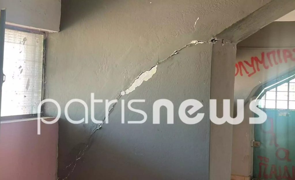 Σεισμός: Σοβαρές ζημιές σε κτήρια στην Ζαχάρω – Ρωγμές σε τοιχώματα, κατέρρευσαν μαντρότοιχοι