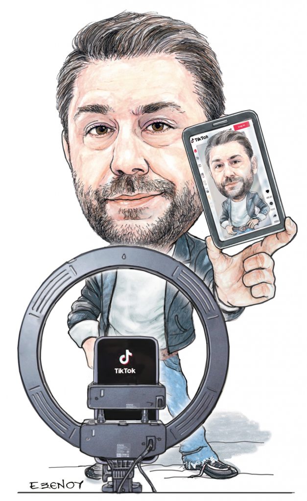 Το σκίτσο της Εφης Ξένου για τα ΝΕΑ 10/4/2024