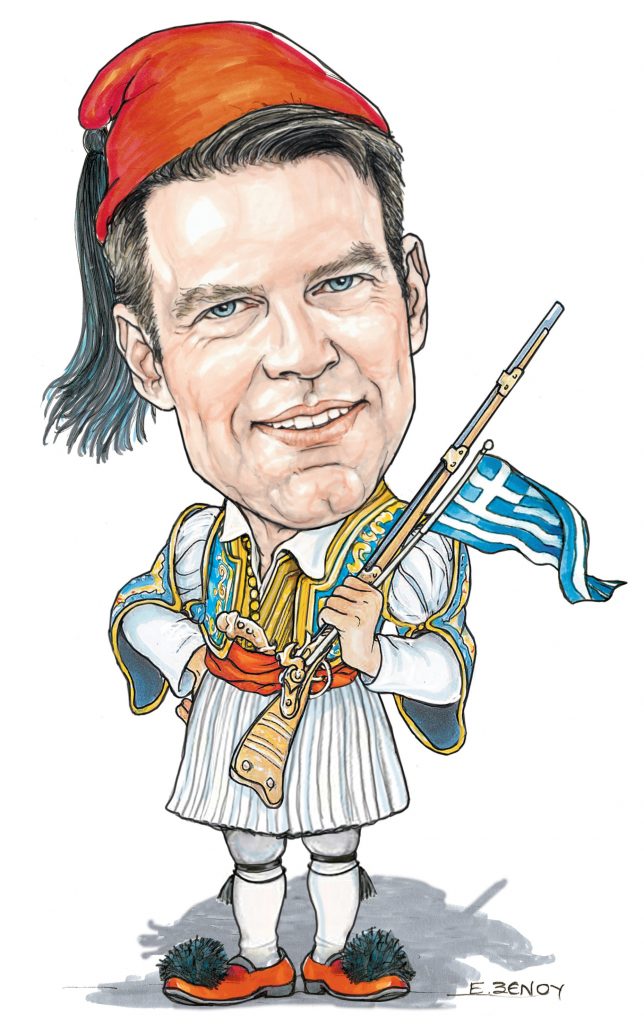 Το σκίτσο της Εφης Ξένου για τα ΝΕΑ 9/4/2024