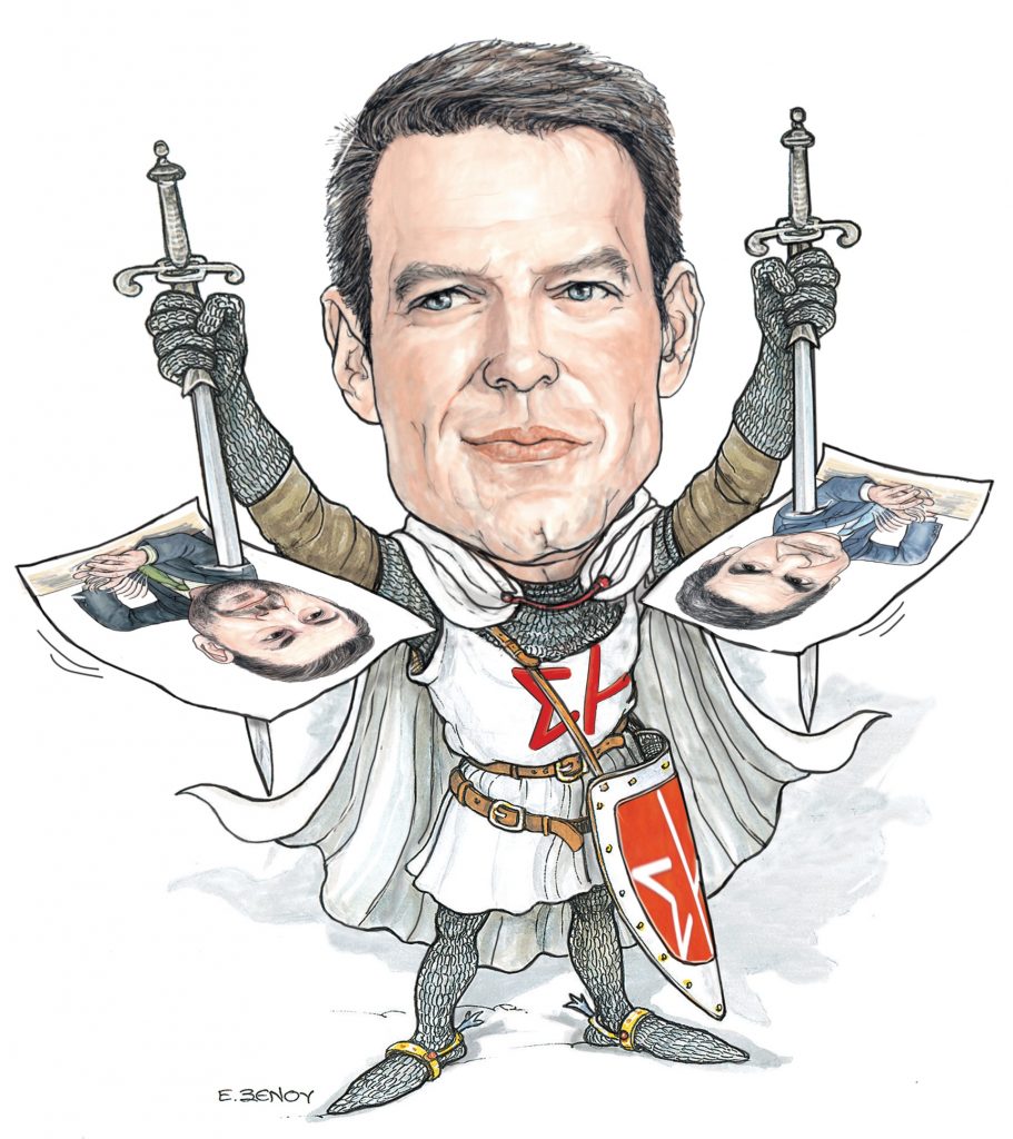 Το σκίτσο της Εφης Ξένου για τα ΝΕΑ 12/4/2024